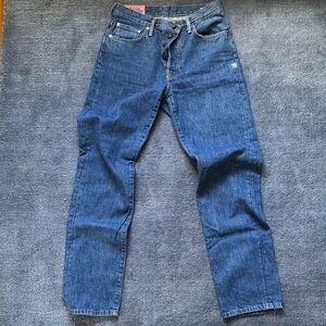 Acne Studios Straight-Leg Blue Denim Jeans
